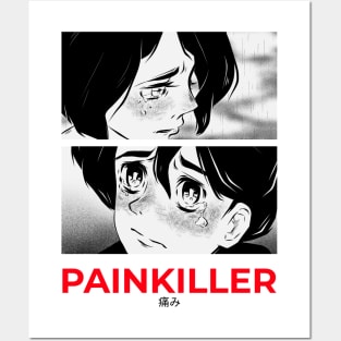 Sad Sadness Painkiller Anime Manga Posters and Art